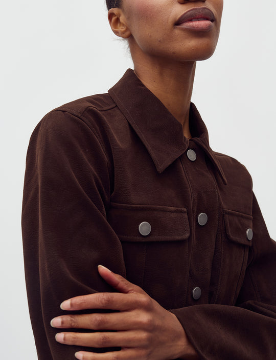 MbyM Finnia-M Jacket Java (brun)