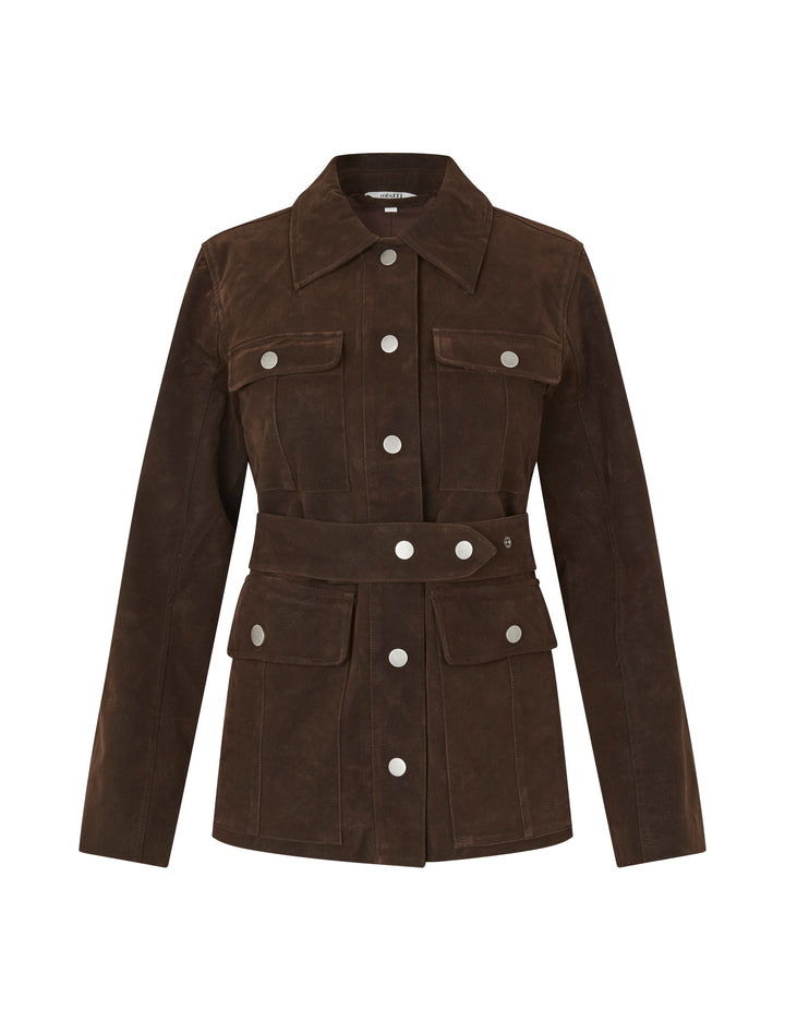 MbyM Finnia-M Jacket Java (brun)