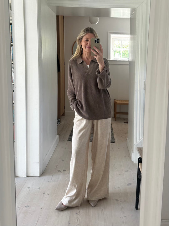 Karen By Simonsen KBVala Pants Natural Melange