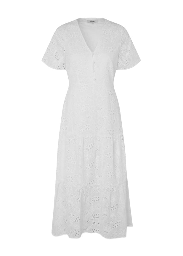MBYM Shana-M broderie anglaise dress white