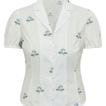 MbyM Janneh-M shirt blue flower