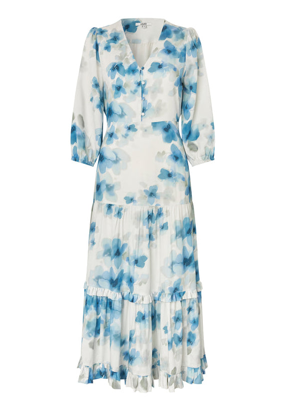 Mbym Shanaya V-M dress Walia print Blue