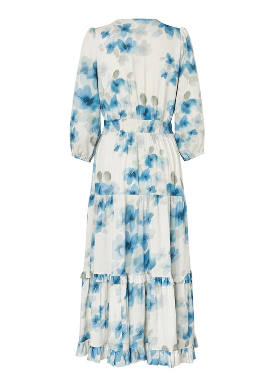 Mbym Shanaya V-M dress Walia print Blue