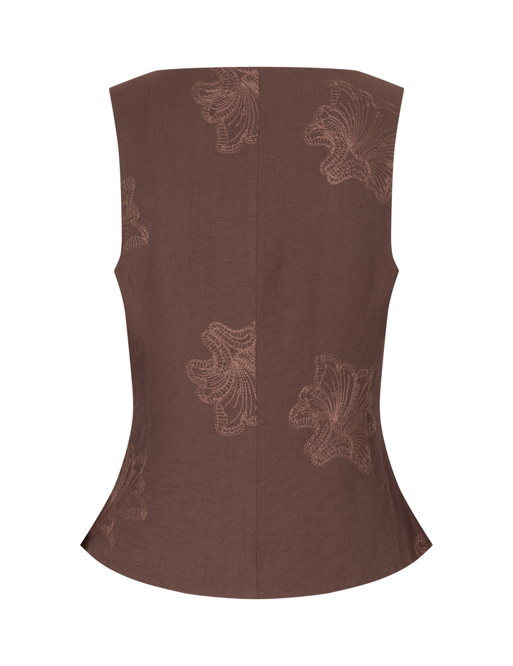 MbyM Meliora-M vest warm brown