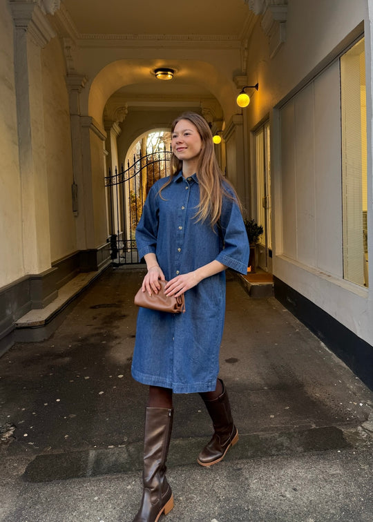 Soaked SLDielle Denim Dress