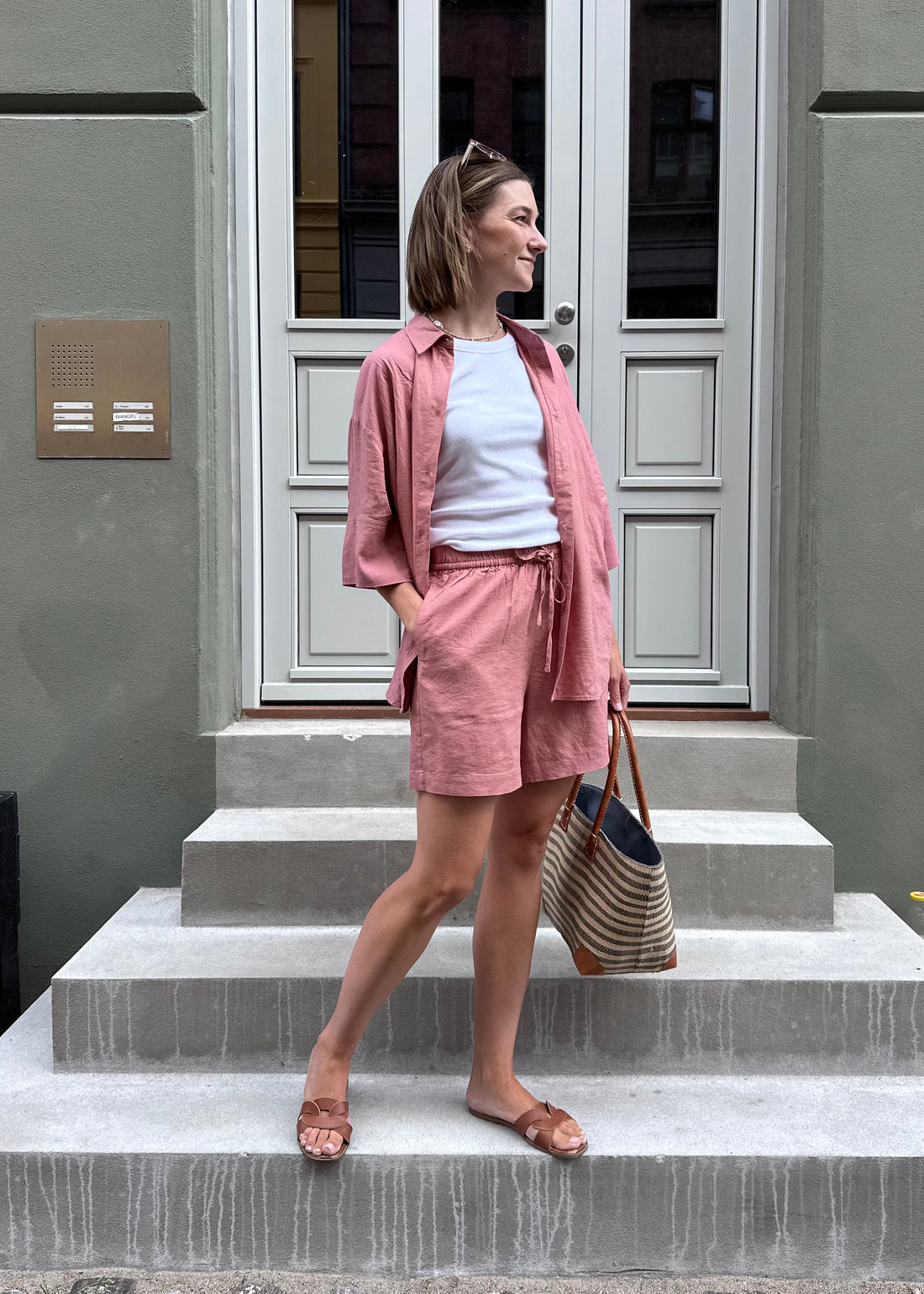 Soaked SLAria Shirt SS Ash Rose