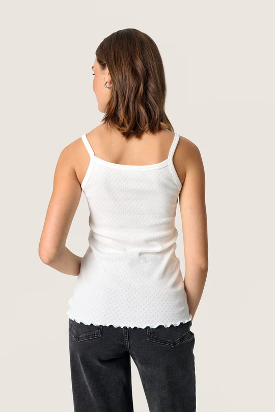 Soaked SLVenola Top Whisper White