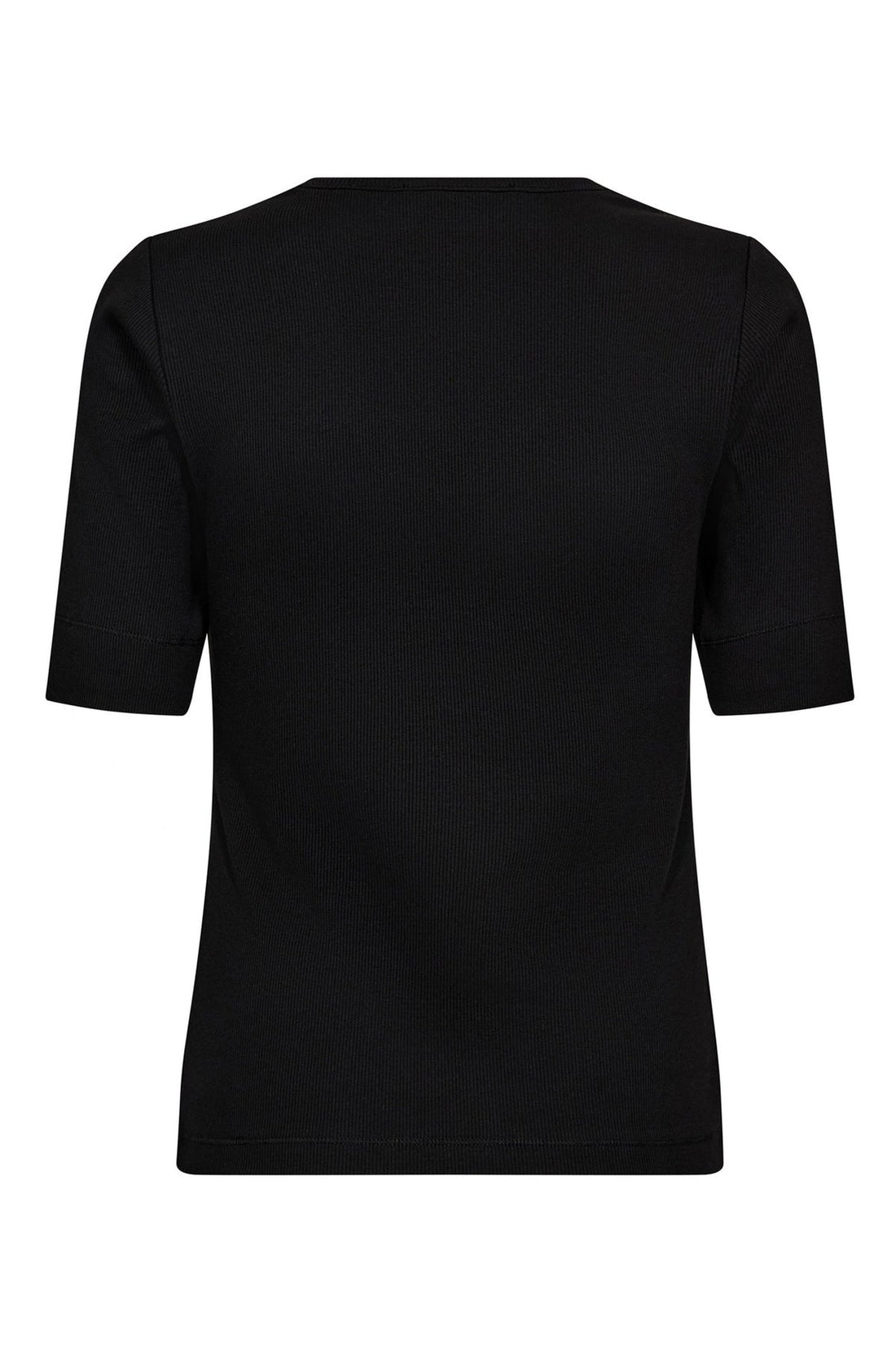 Co’Couture 43018 Grannycc Rib Ss V-Tee Black