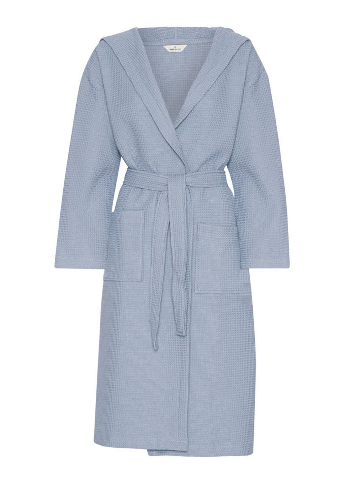 Basic Apparel Nora Long Robe GOTS ashley blue
