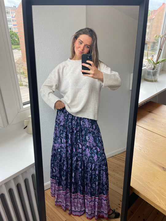 Lollys Laundry SunsetLL Maxi Skirt Flower Print OG