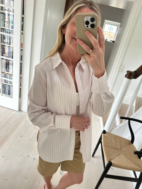 Chemise dalinna-m rose darlene Stripe