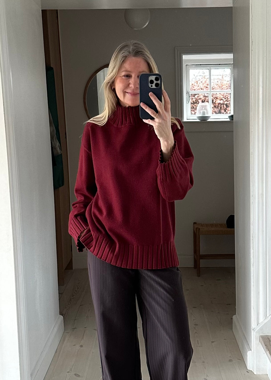 Minimum Darcys turtleneck merlot