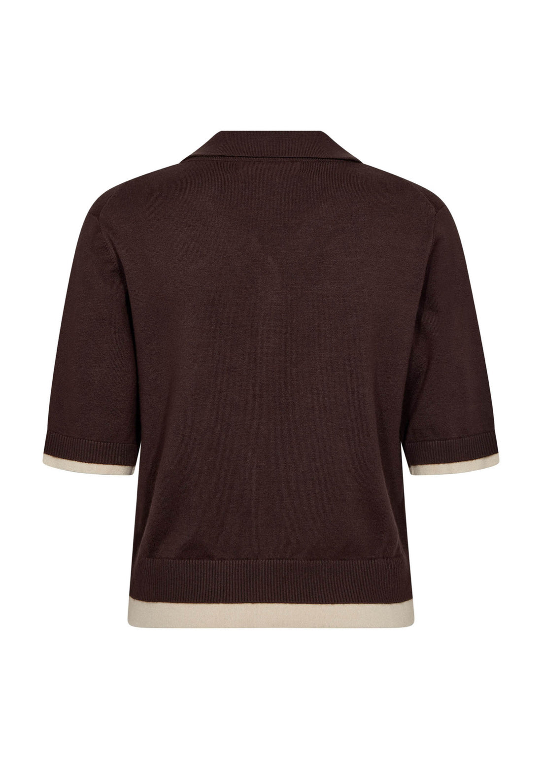 Co’Couture 42019 Luecc Crop Cardigan Dark Brown