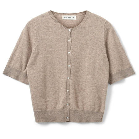 Sofie Schnoor Sunasw Cardigan SNOS420 Light Brown Melange