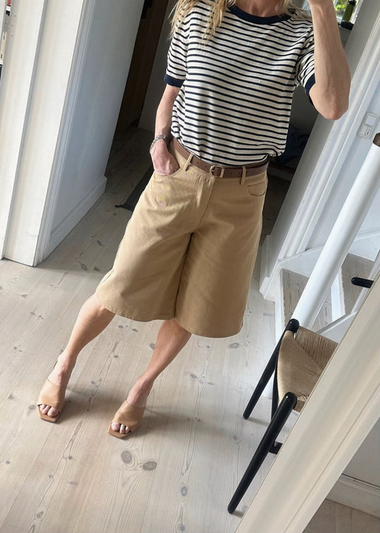 Sofie Schnoor Harley Bermuda shorts Camel