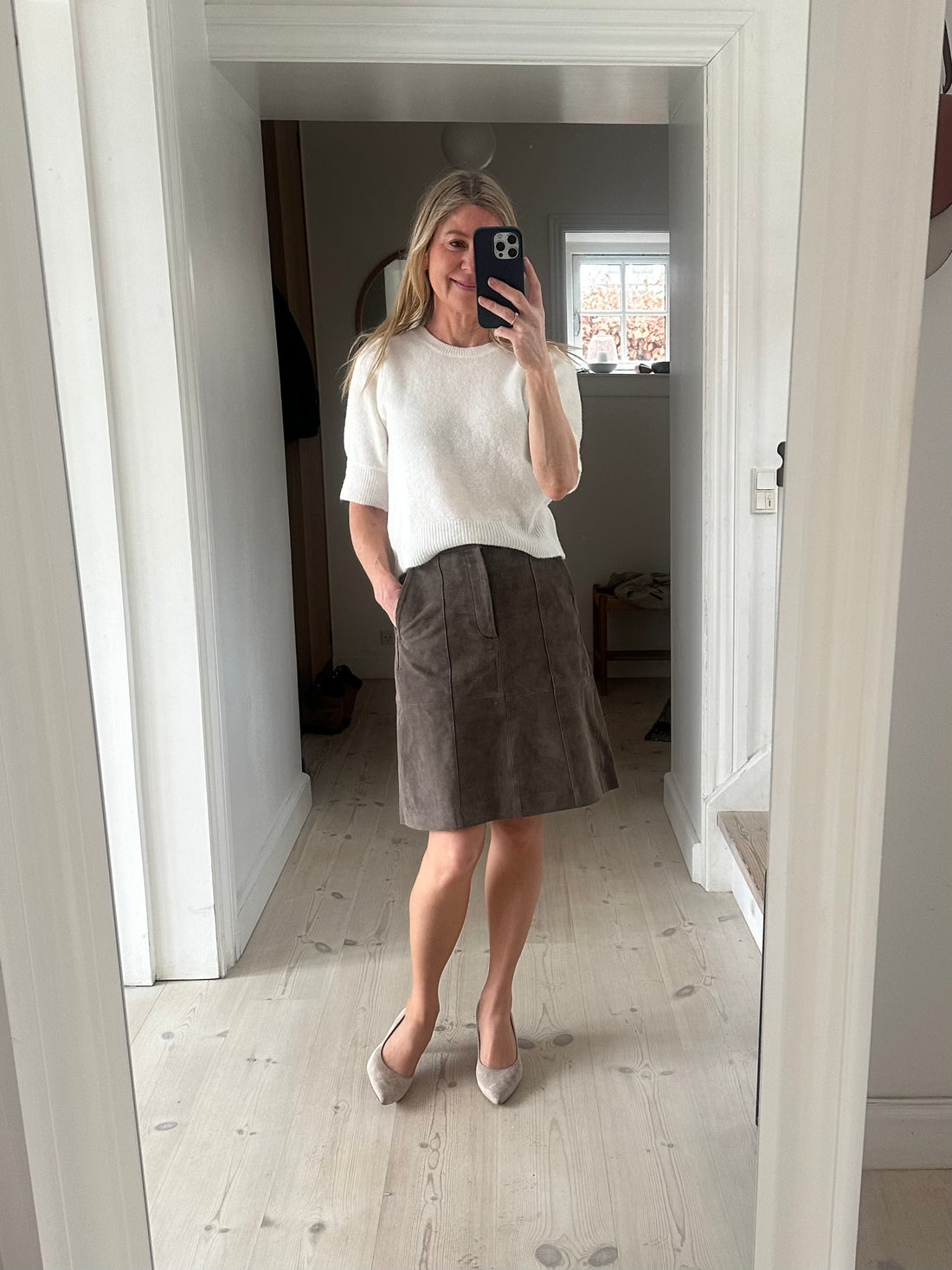 InWear carnikaiw skirt Sandy Grey