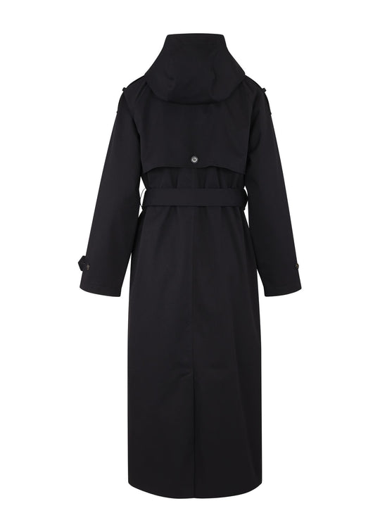 Urban Pioneers Fadoura Trench Coat Black