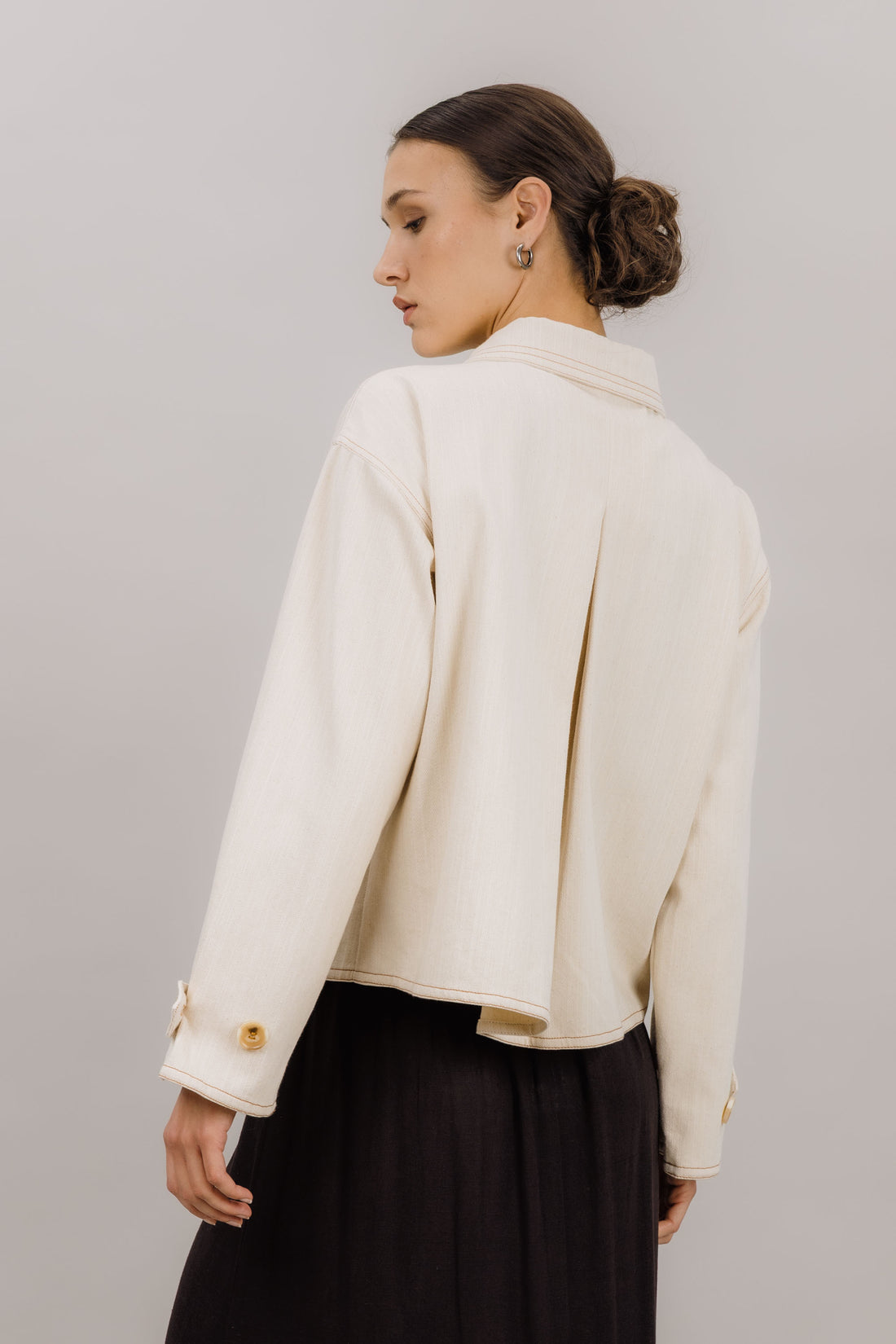 Urban Pioneers Sajma Trench Coat Cream