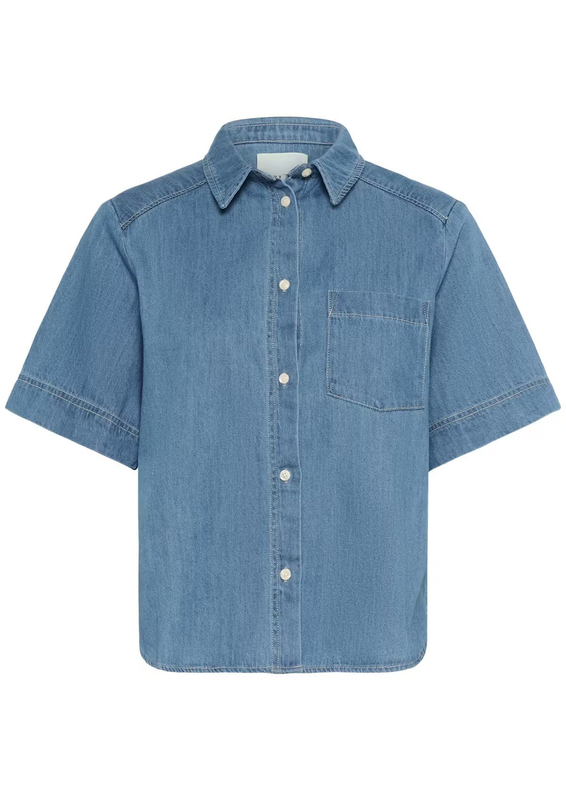 Part Two NiclaPW Shirt Medium Blue Denim
