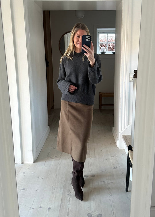 Sofie Schnoor Hope Sweater dark grey snos541