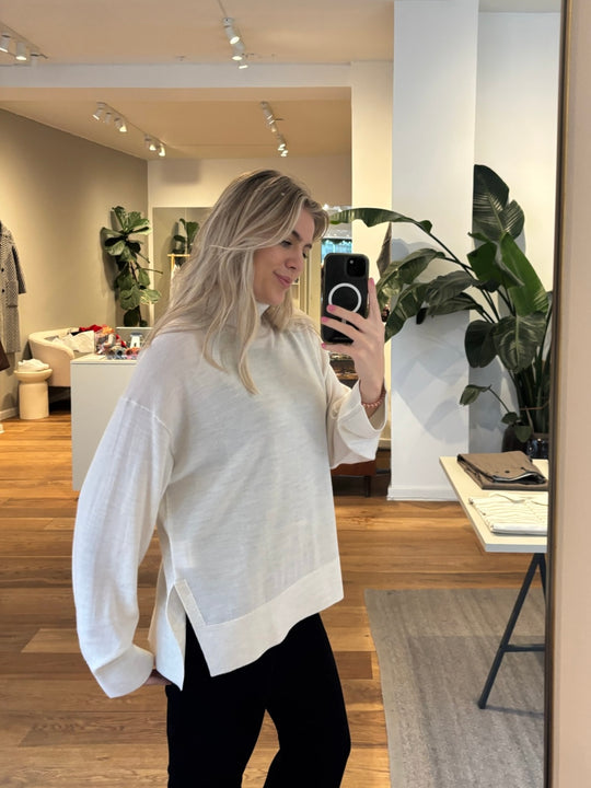 Inwear GitoIW Turtleneck Whisper White Melange