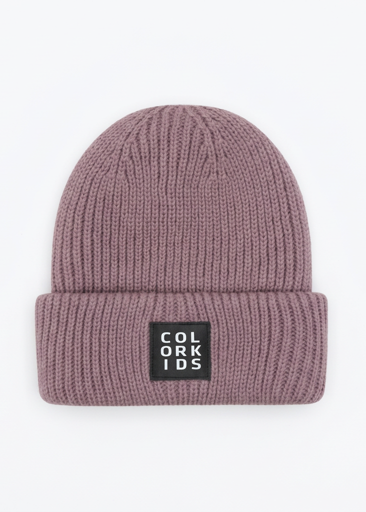 Color Kids Beanie W. Wool Toadstool