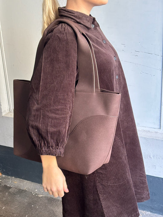 Noella Aika Tote Bag chocolate brown
