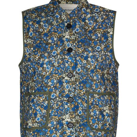 Lollys Laundry CairoLL Quilted Vest blue