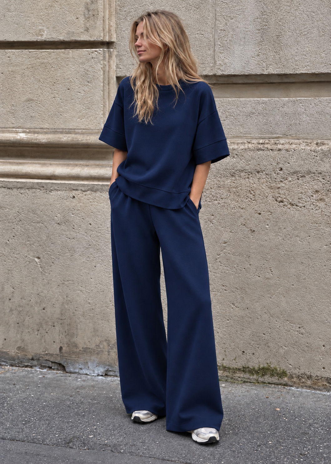 Peppercorn PCMinnie Grs Pant navy