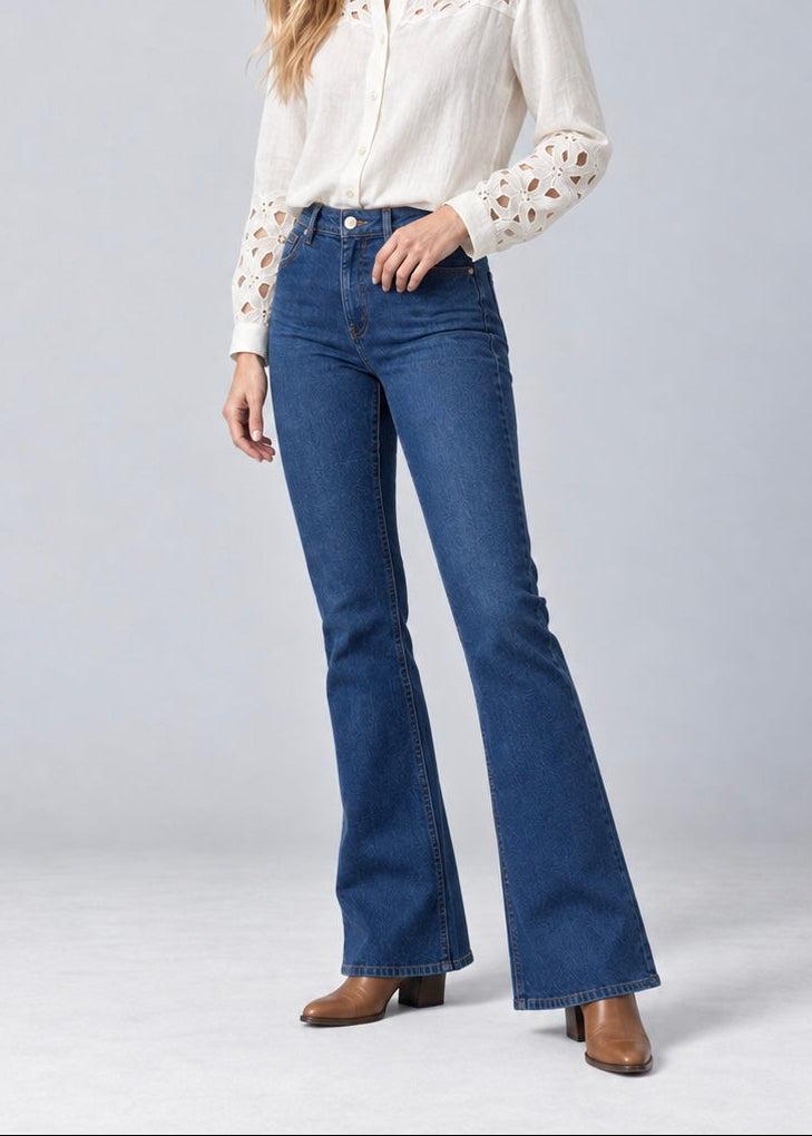 Pieszak Jeans PD-Cara Jeans Wash Clear Vienna Blue Denim