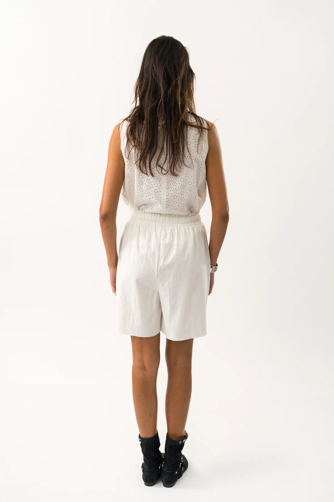 Lollys Laundry Lucyll Shorts white red