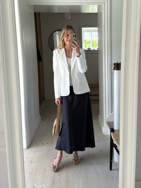 Inwear SendraIW Bias Skirt Charcoal