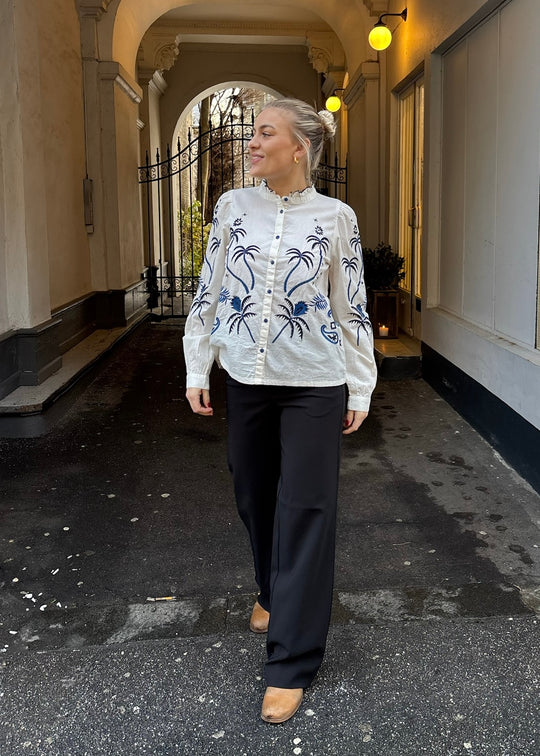 Lollys Laundry KianLL Shirt LS 1 White