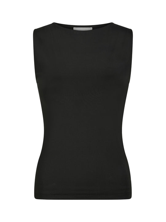 Neo Noir Ditty Jersey Top Black