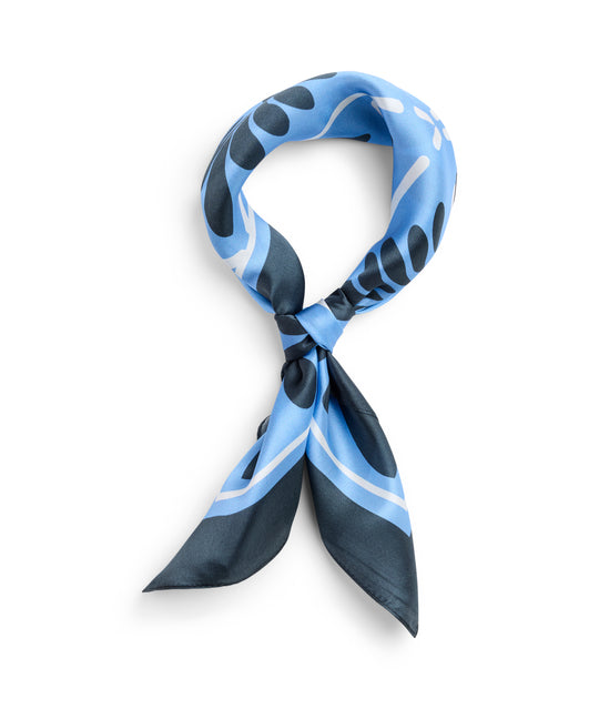Urban Pioneers Suki Silk Scarf Dark Navy