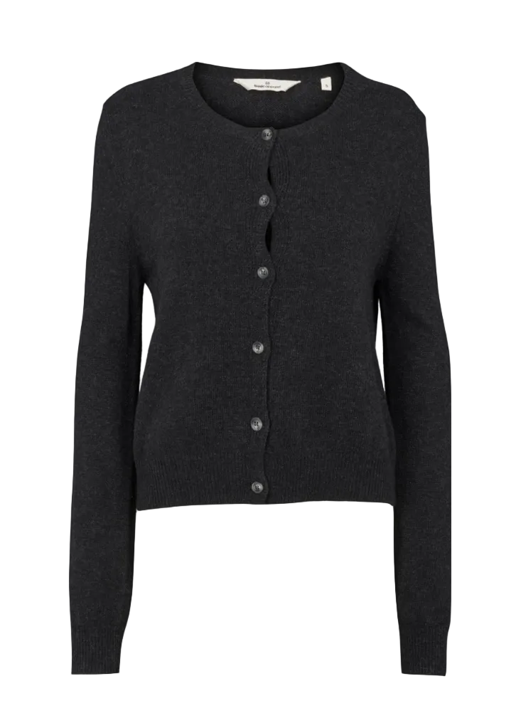 Basic Apparel Cady Cardigan dark grey melange