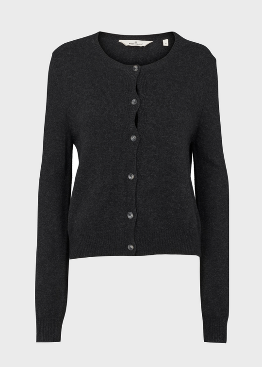 Basic Apparel Cady Cardigan dark grey melange