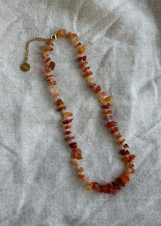 Sui Ava Look for IT Necklace Amber