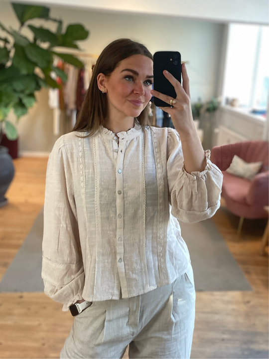 Neo Noir Marlowe Deco Blouse