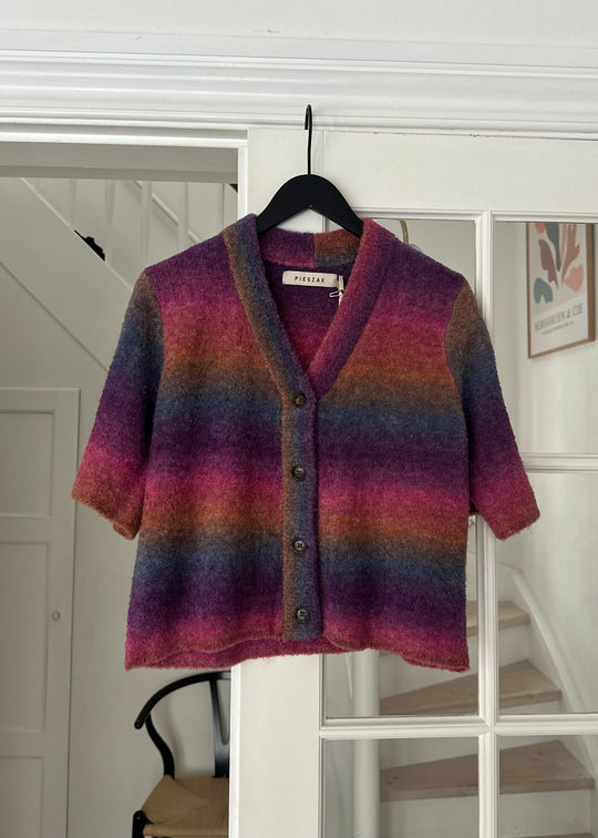 Pieszak PD-New Dew SS Cardigan 350 Bright Grape