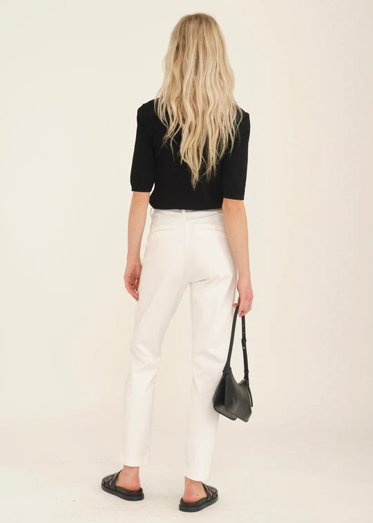 Pieszak PD-Anika Support Cropped Chino White
