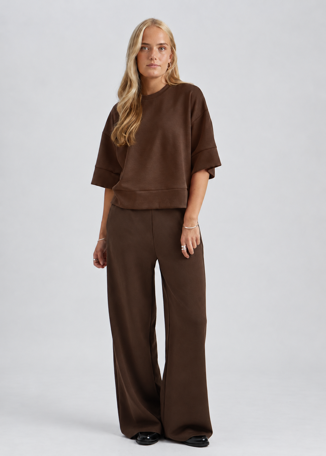 Peppercorn PCMinnie Grs Pant Java Brown