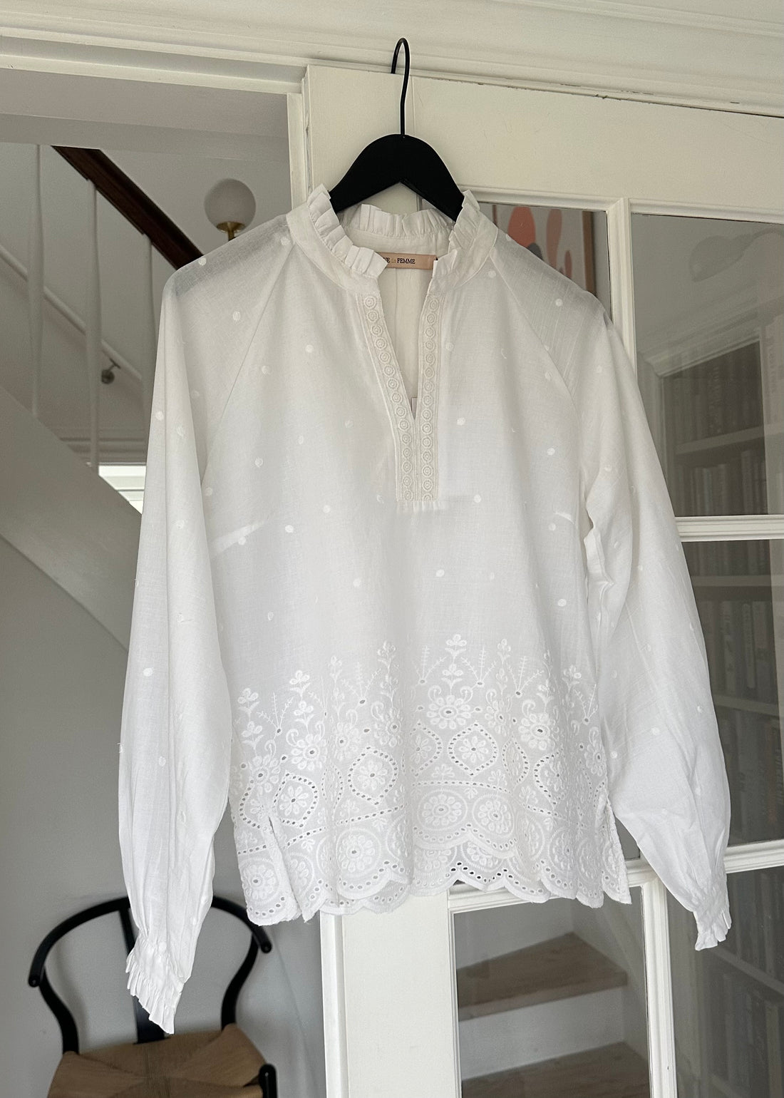 Rue de Femme Galadia blouse Off white