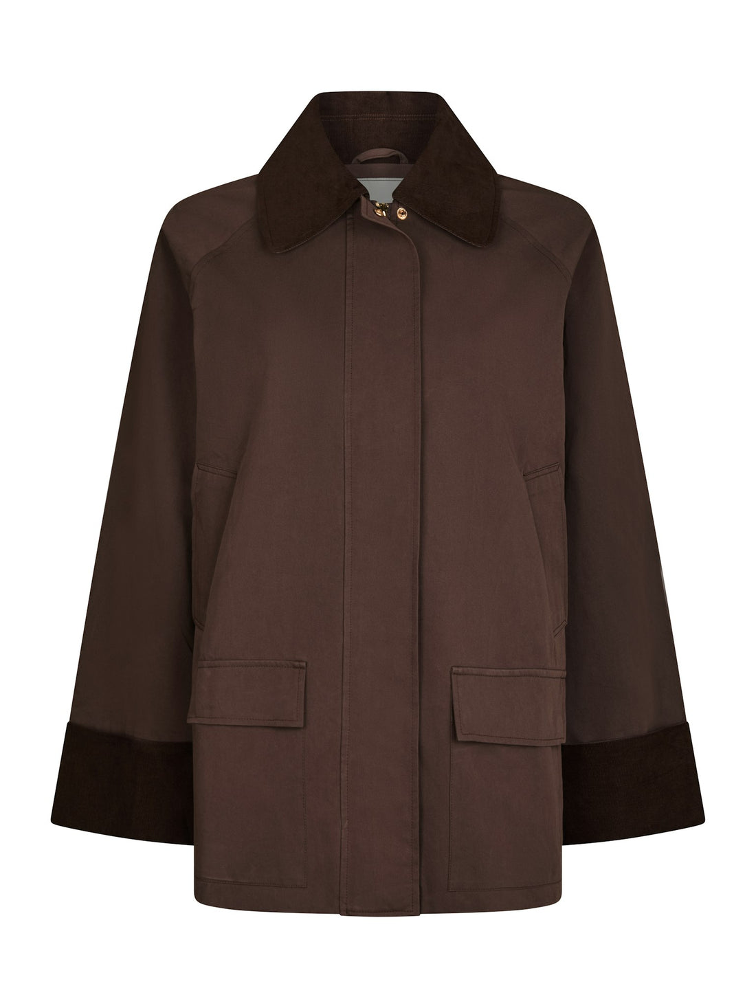 Neo Noir Anastacia Cord Jacket Brown