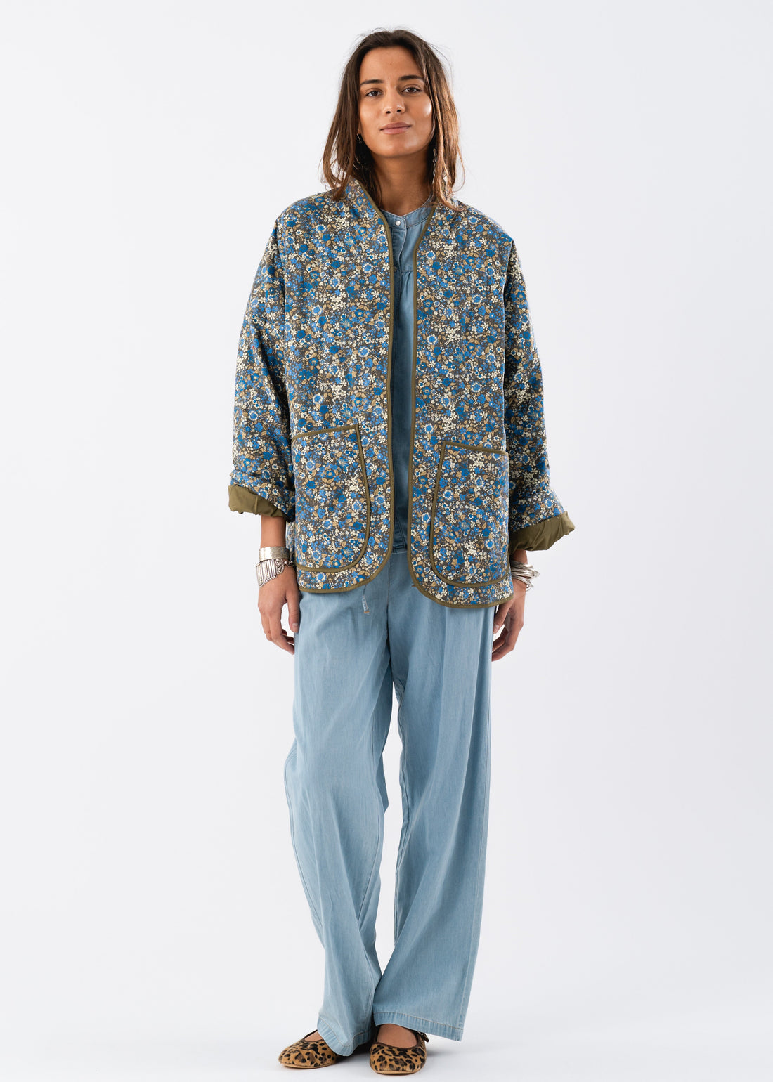 Lollys Laundry LuluLL Jacket 3/4 blue