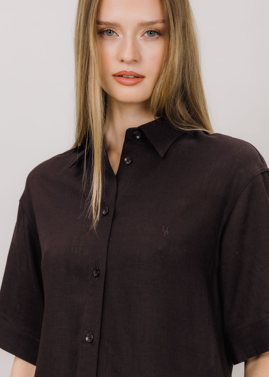 Urban Pioneers Nemi Short Sleeve Shirt Espresso