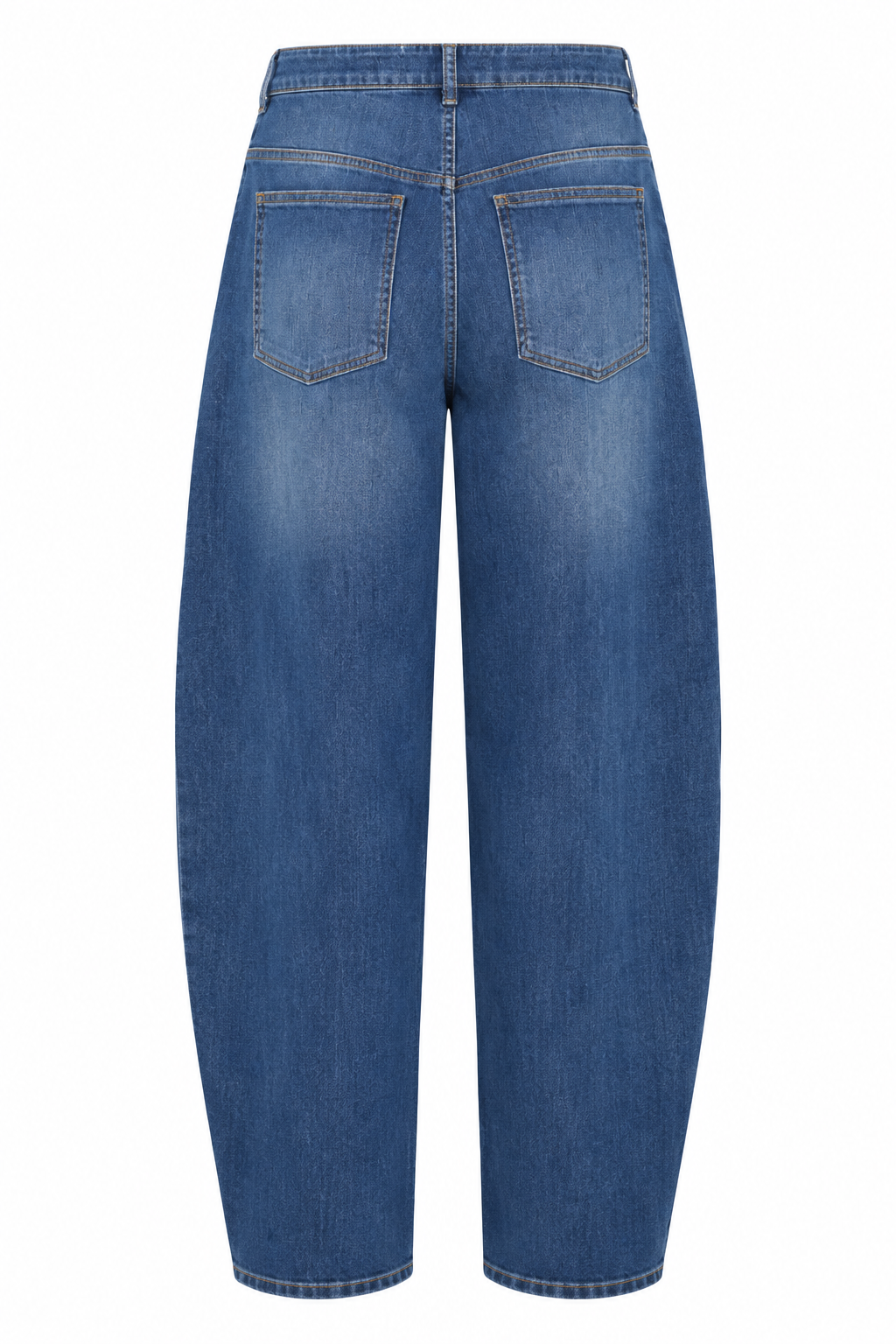 La Rouge Tenna Barrel Jeans Blue Washed Denim