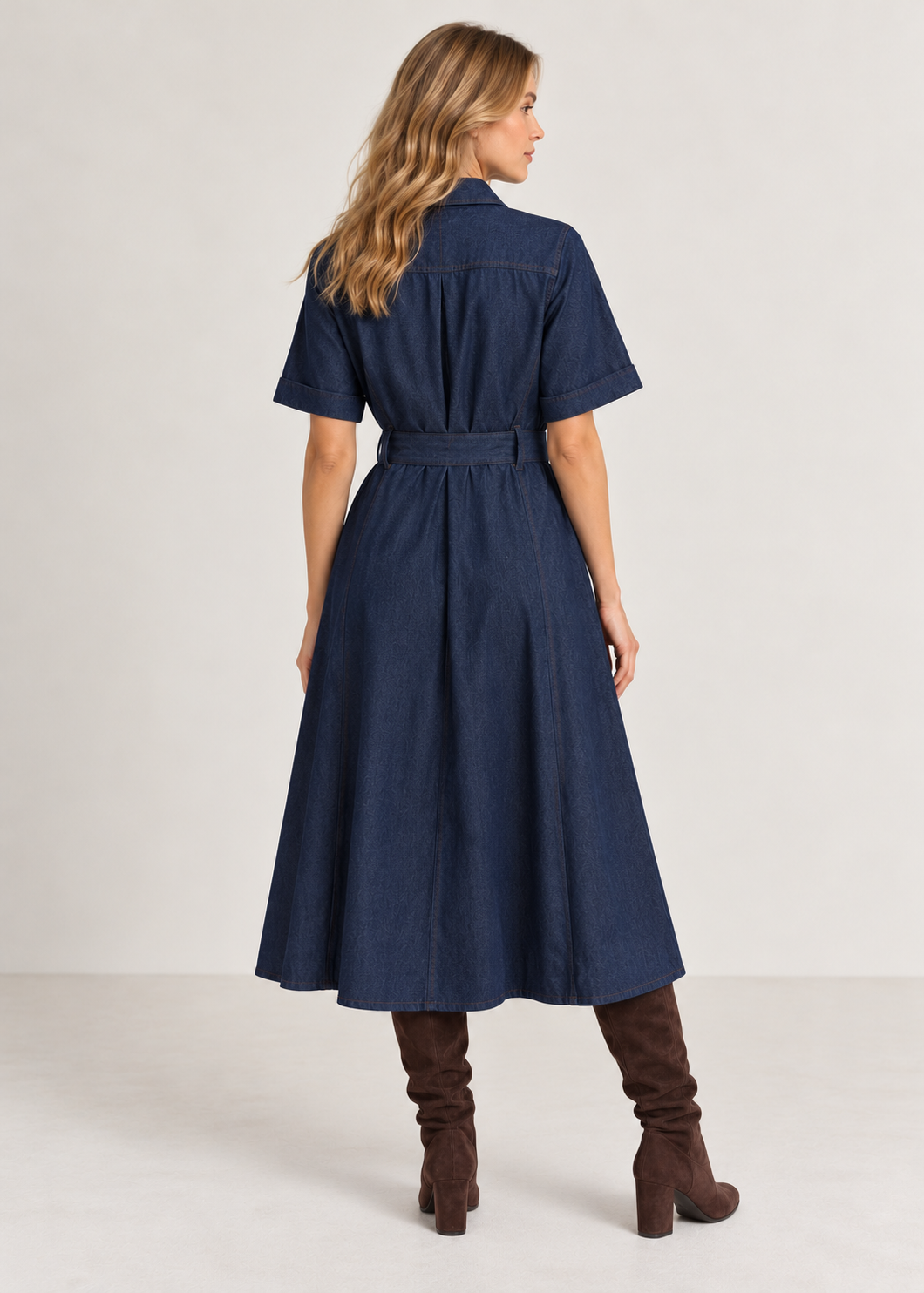La Rouge Charlotte New Dress Dark Denim