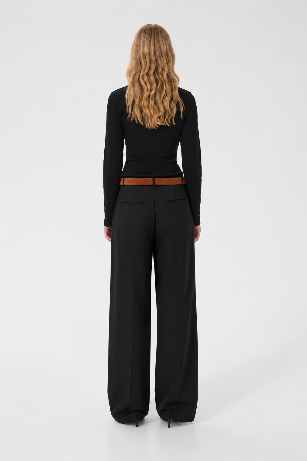 Gestuz GZpaula MW straight pants Noos Black