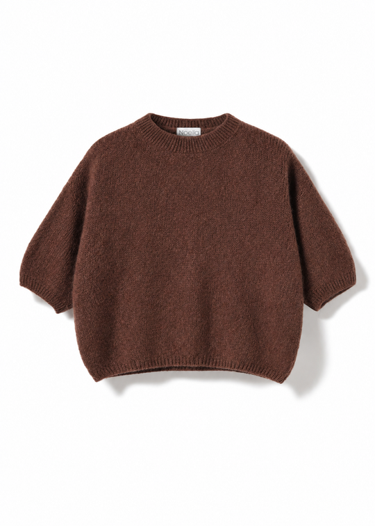 Noella Mimi Knit Jumper Dark Brown